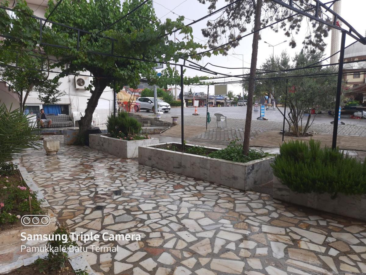 Pamukkale Batu Termal Motel Eksteriør bilde