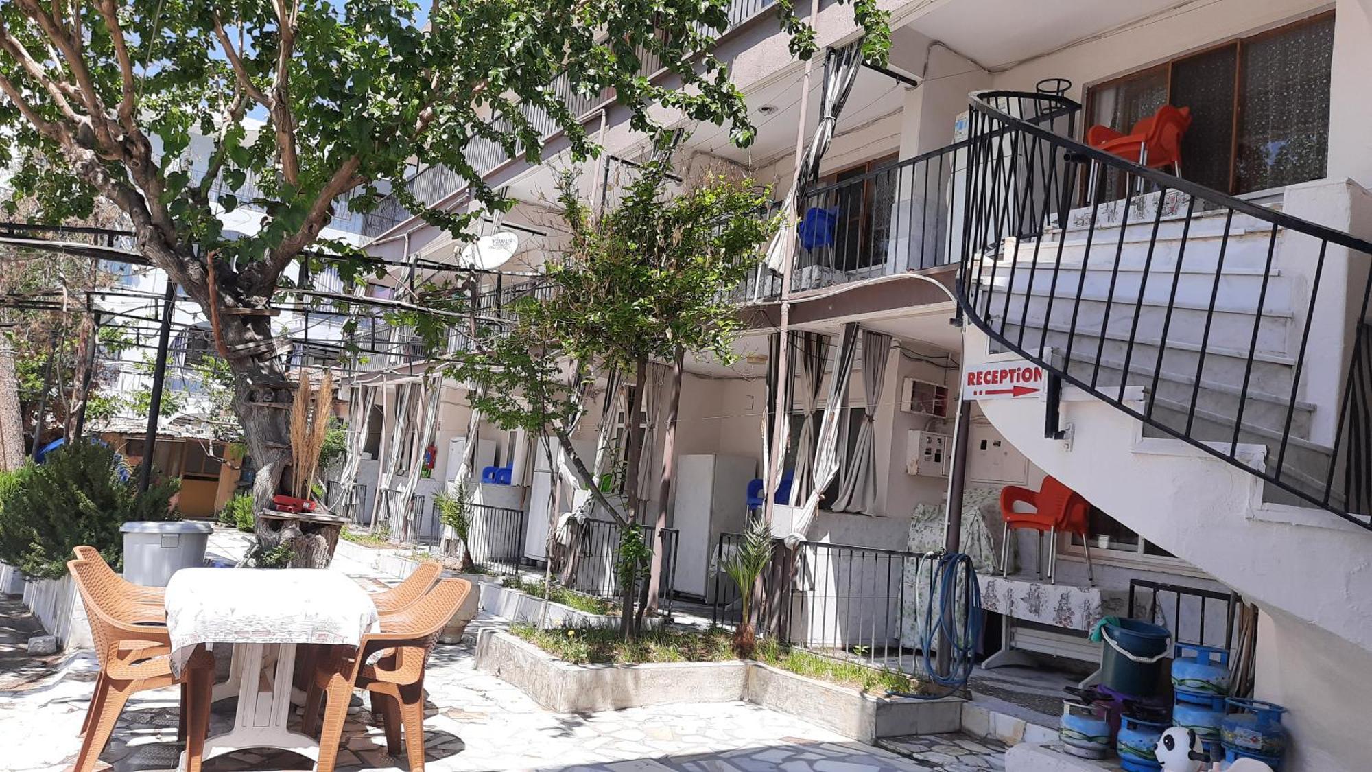 Pamukkale Batu Termal Motel Eksteriør bilde